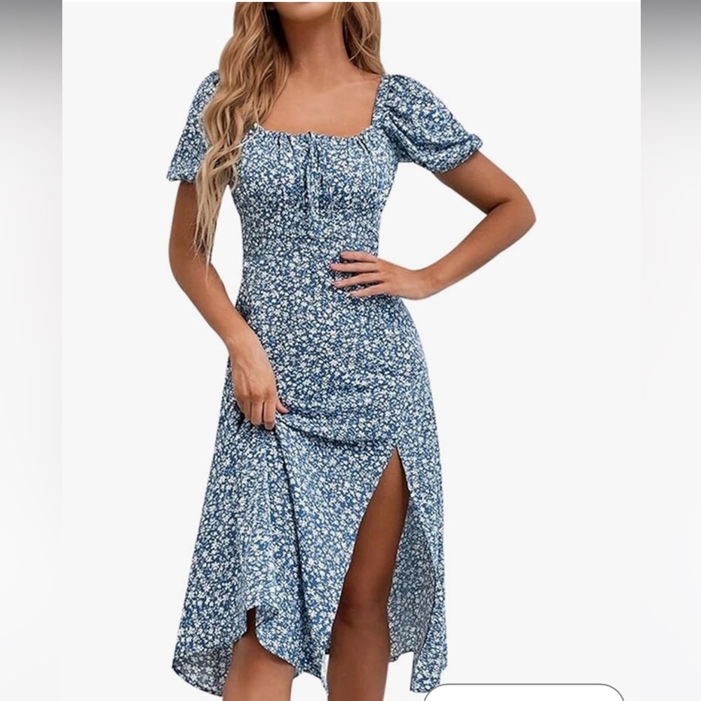 SPRIME Women's Floral Dress